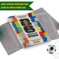 Capas Plásticas Protetoras Para Álbum Da Copa Do Mundo 2026  (disponível em breve)