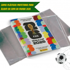 Capas Plásticas Protetoras Para Álbum Da Copa Do Mundo 2026  (disponível em breve)