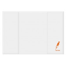 Capas plásticas para carteira de vacinação (Ref. 3222)