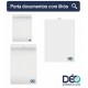 Em PVC com ilhós para pendurar Em PVC com ilhós para pendurar