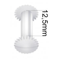 Parafusos de Plástico - C/ diâmetro de 5 mm - Tamanho - 12.5 mm  (Ref. 919) - Embalagem com 250 unidades Parafusos de Plástico - C/ diâmetro de 5 mm - Tamanho - 12.5 mm  (Ref. 919) - Embalagem com 250 unidades