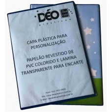 Capa para agenda com bolsa para colocação de encarte (Ref. GR000)