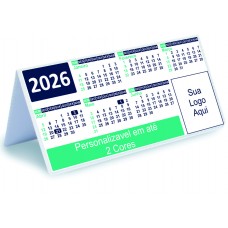 Calendário com gravação 1 cor ou 2 cores (Ref CAL1)