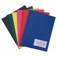 Pasta Catálogo 1/2 Ofício - C/ 50 envelopes médios e 3 colchetes - c/visor (Ref. 210)