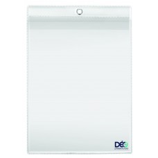 Protetores Transparentes - Em PVC com ilhós para pendurar - C/ tampa e ilhós - 1/2 ofício (Ref. 286) - Embalagem com 50 unidades