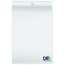 Protetores Transparentes - Em PVC com ilhós para pendurar - C/ tampa e ilhós - A4  (Ref. 419) - Embalagem com 50 unidades