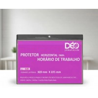 Porta documento expositor em quadro horizontal para horario de trabalho Ref 646PTO Porta documento expositor em quadro horizontal para horario de trabalho Ref 646PTO