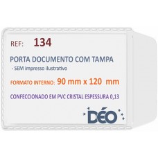 Porta Documentos - S/ impressos ilustrativos - P/ Renavam (Ref. 134) - Embalagem com 50 unidades